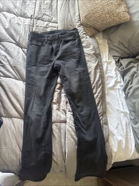 American Eagle Mid-Rise Black Boot-Cut Jeans 2- LONG